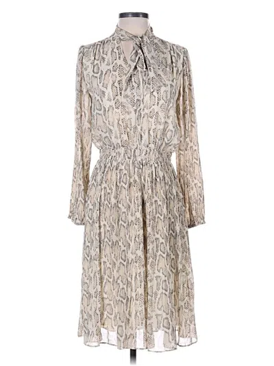 Pre-owned Current Air Casual Dress In Silver