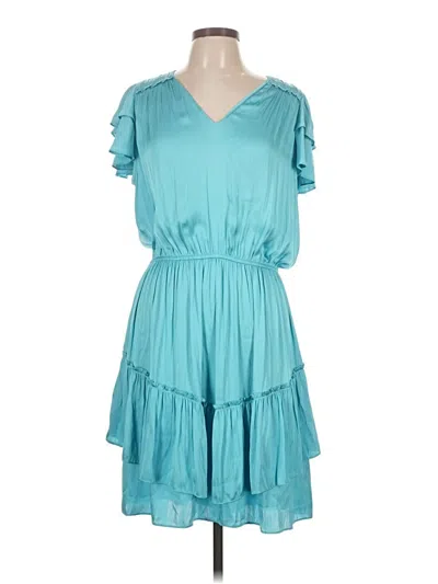 Pre-owned Current Air Casual Dress In Teal