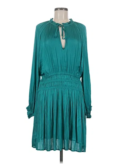 Pre-owned Current Air Casual Dress In Teal