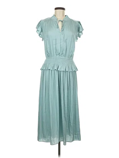 Pre-owned Current Air Casual Dress In Teal