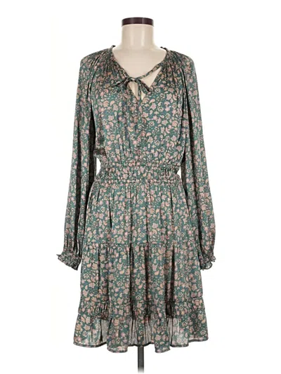 Pre-owned Current Air Casual Dress In Teal