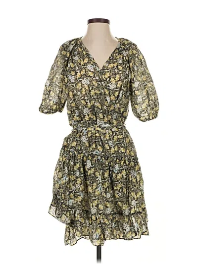 Pre-owned Current Air Casual Dress In Yellow