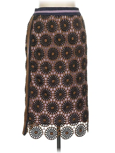 Current Air Casual Skirt In Brown