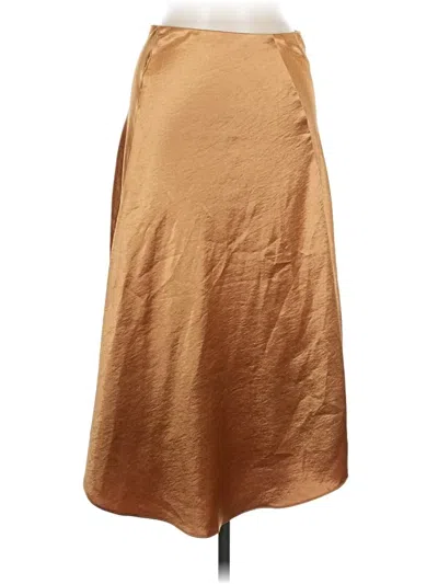 Pre-owned Current Air Casual Skirt In Gold