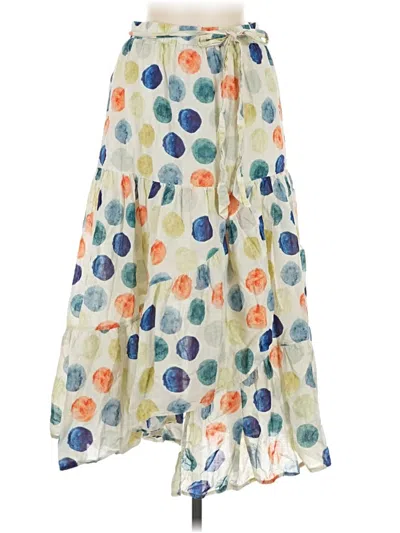 Pre-owned Current Air Casual Skirt In Ivory