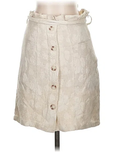 Pre-owned Current Air Casual Skirt In White