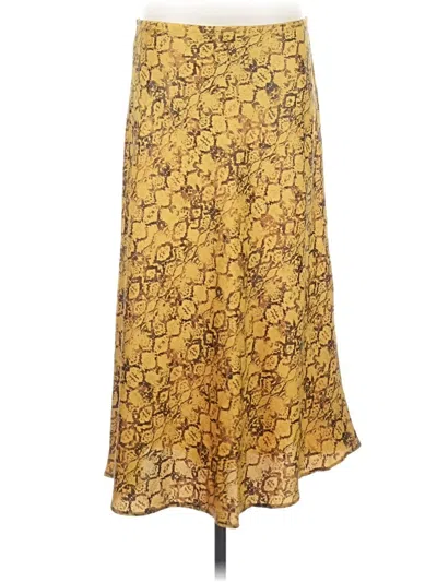 Pre-owned Current Air Casual Skirt In Yellow