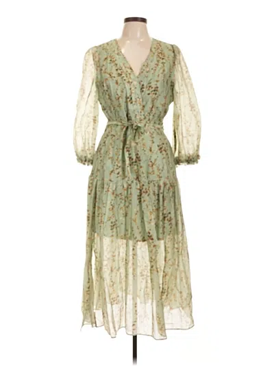 Pre-owned Current Air Cocktail Dress In Green