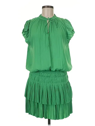 Pre-owned Current Air Cocktail Dress In Green