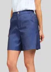 Current Air Denim Short In Blue In Blue