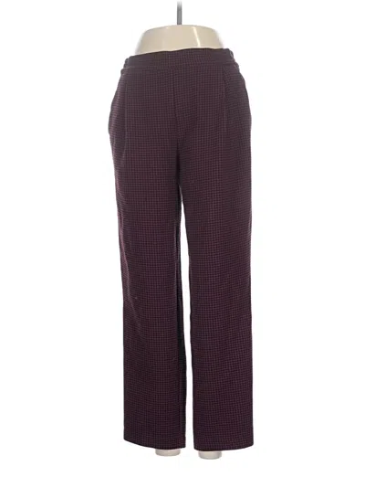 Pre-owned Current Air Dress Pants In Burgundy