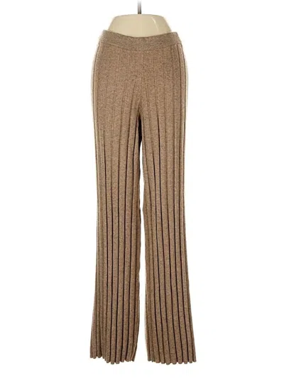 Pre-owned Current Air Dress Pants In Gold