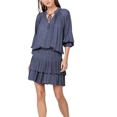 Current Air Drop Waist Dress In Grey