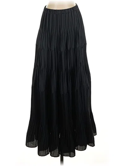 Pre-owned Current Air Formal Skirt In Black