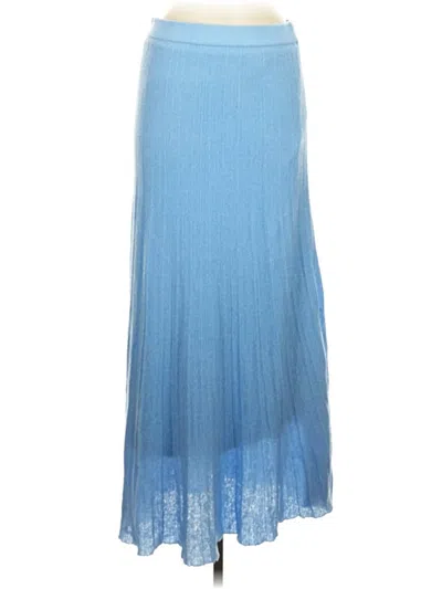 Pre-owned Current Air Formal Skirt In Blue