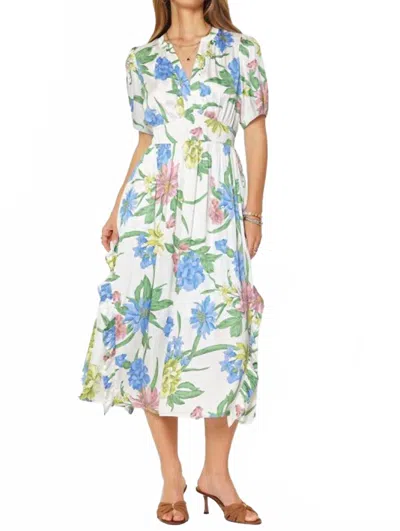 Current Air Garden Party Dress In Multi Print