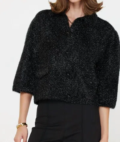 Current Air Jackie Cardigan In Black