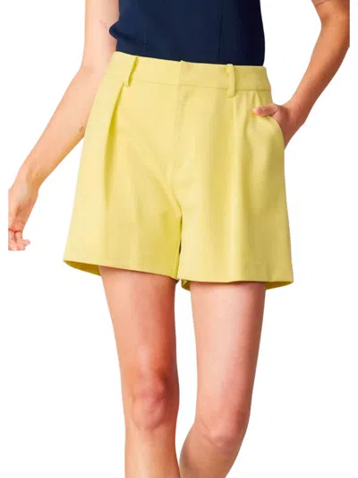 Current Air Lemon Shorts In Yellow