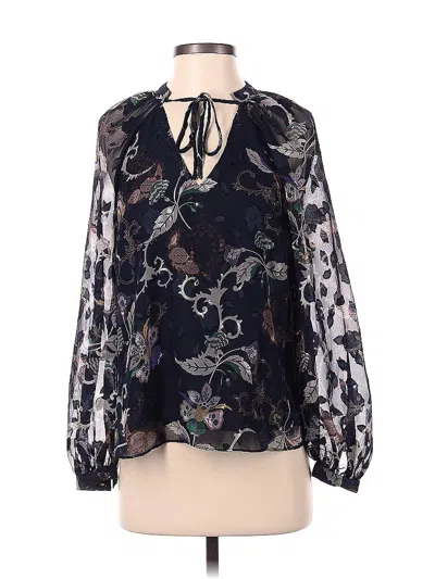 Pre-owned Current Air Long Sleeve Blouse