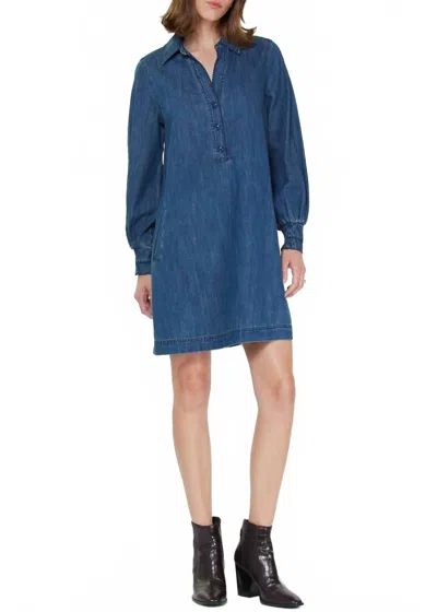 Current Air Marsha Denim Dress In Blue
