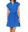Current Air Santorini Skies Dress In Blue In Blue