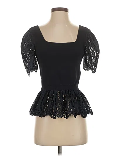 Pre-owned Current Air Short Sleeve T-shirt In Black