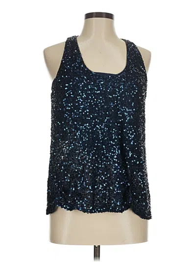 Pre-owned Current Air Sleeveless Blouse In Blue