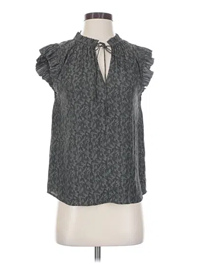 Pre-owned Current Air Sleeveless Blouse In Gray