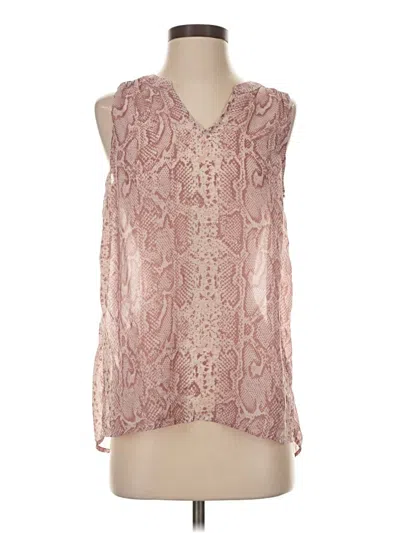 Pre-owned Current Air Sleeveless Blouse In Pink