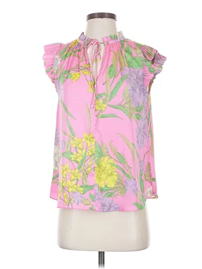 Pre-owned Current Air Sleeveless Blouse In Pink