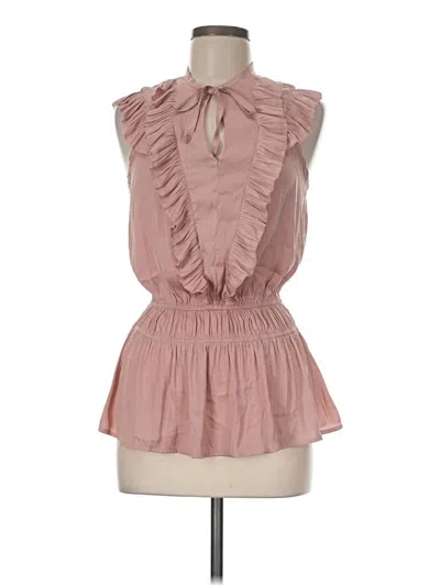 Pre-owned Current Air Sleeveless Blouse In Pink
