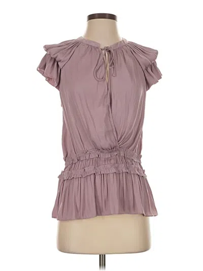 Pre-owned Current Air Sleeveless Blouse In Purple