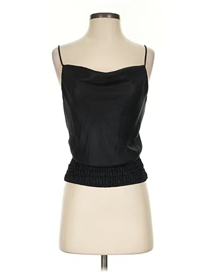 Pre-owned Current Air Tube Top Black Strapless Neckline Tops