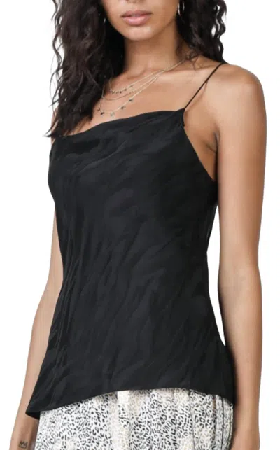 Current Air Zebra Cami In Black