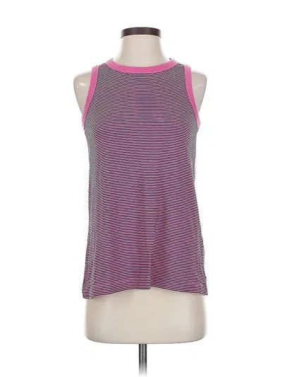 Pre-owned Current Elliott Active Tank Top In Pink