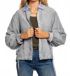 Current Elliott Beloved Long Sleeve Shirt In Maya Blue In Gray