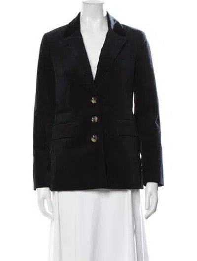 Pre-owned Current Elliott Blazer In Black