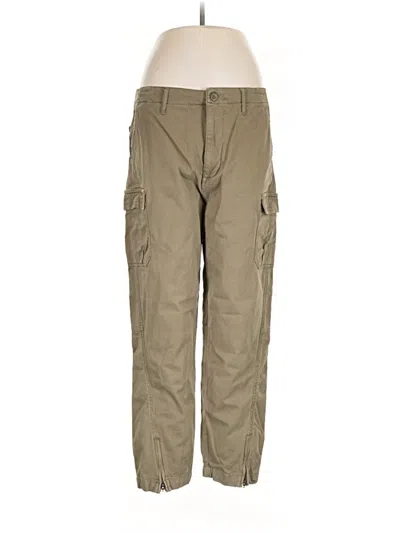 Pre-owned Current Elliott Cargo Pants In Tan