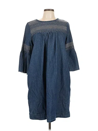 Pre-owned Current Elliott Casual Dress In Blue