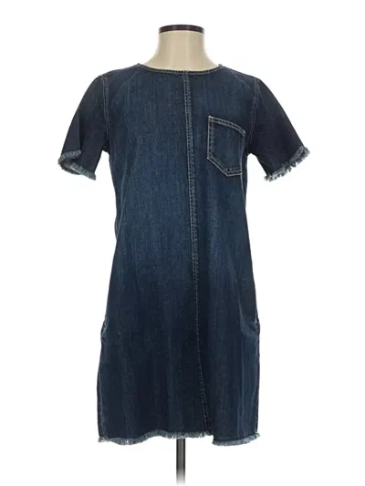 Pre-owned Current Elliott Casual Dress In Blue