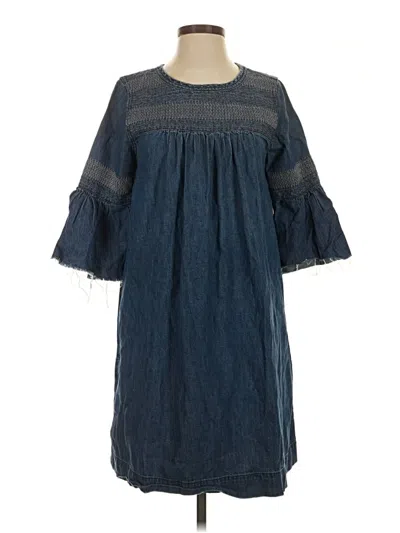 Pre-owned Current Elliott Casual Dress In Blue