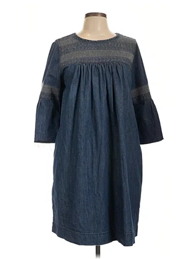 Pre-owned Current Elliott Casual Dress In Blue