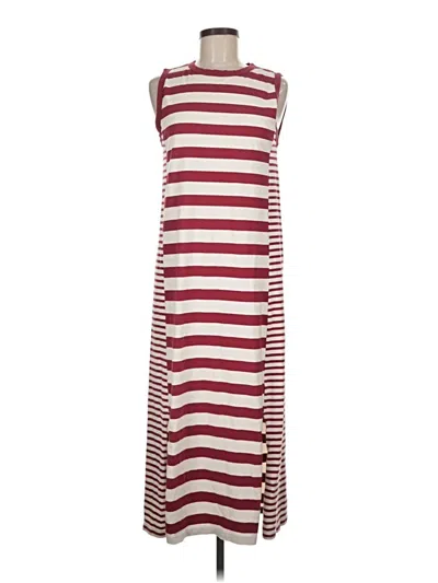 Pre-owned Current Elliott Casual Dress In Burgundy