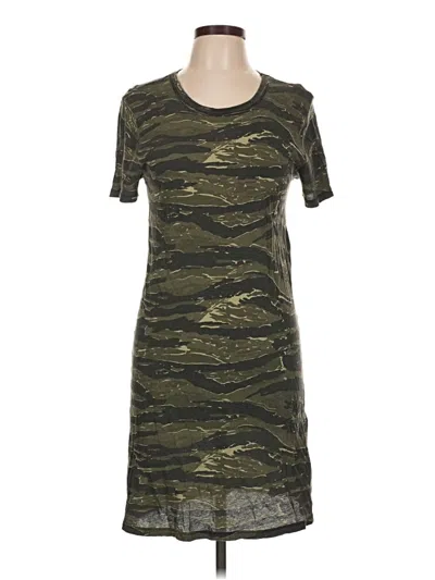 Pre-owned Current Elliott Casual Dress In Green