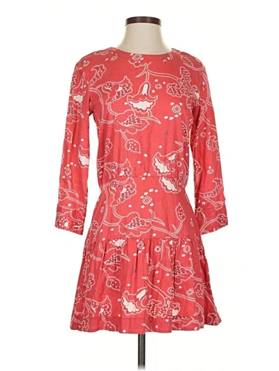Pre-owned Current Elliott Casual Dress In Red