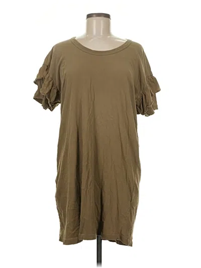 Pre-owned Current Elliott Casual Dress In Tan