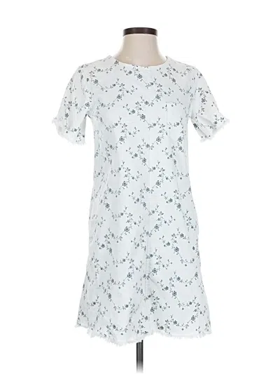 Pre-owned Current Elliott Casual Dress In White