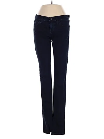 Pre-owned Current Elliott Casual Pants In Blue
