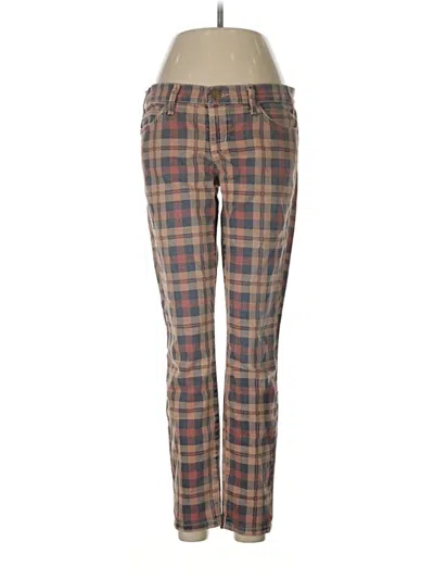 Pre-owned Current Elliott Casual Pants In Brown
