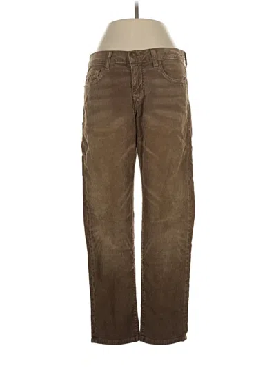 Pre-owned Current Elliott Casual Pants In Brown